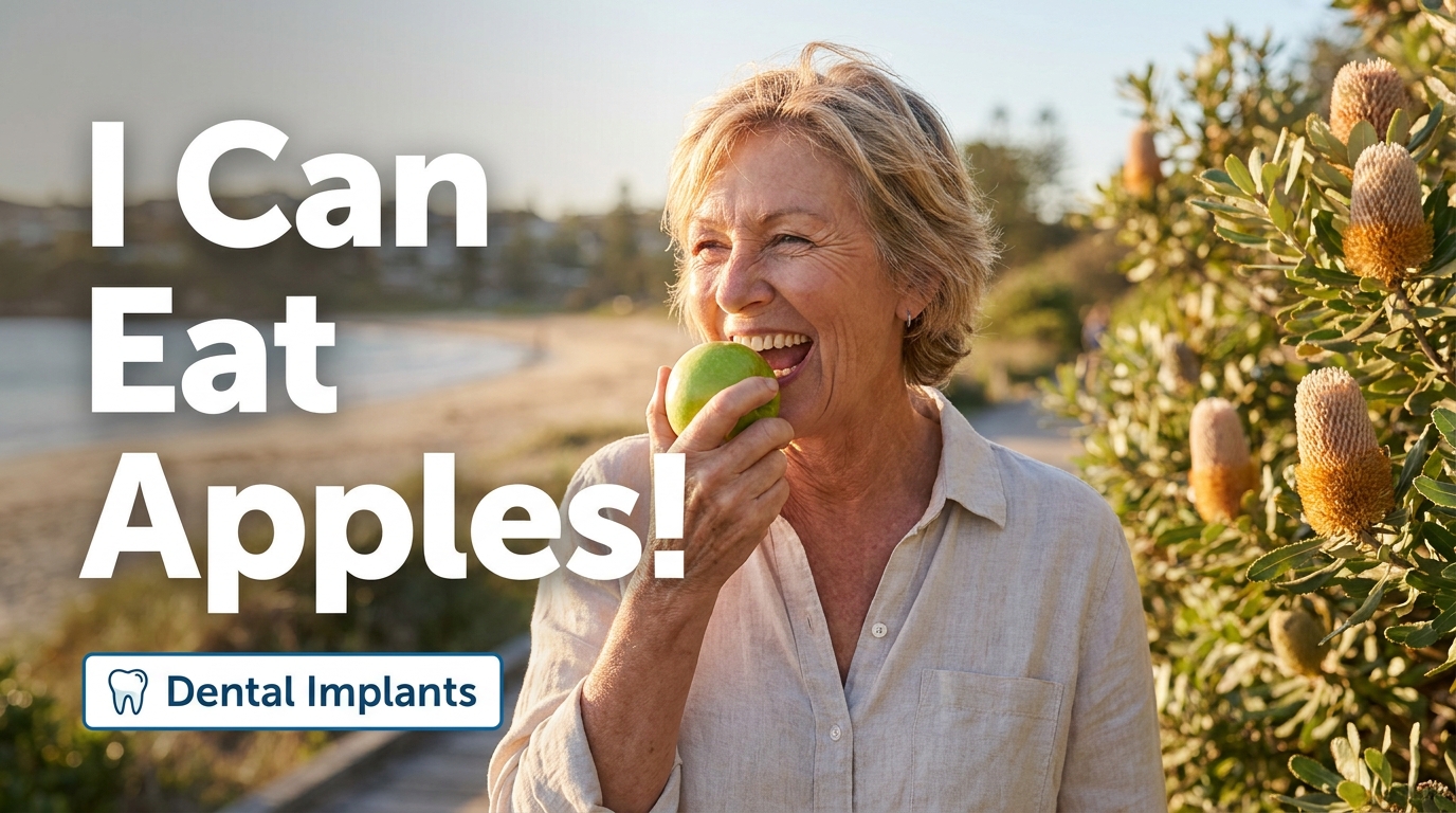 Dental Implants - Can Eat Apples
